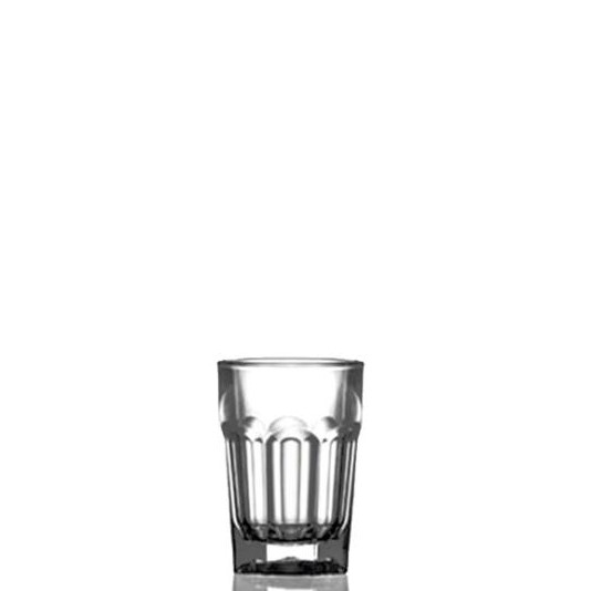 Shotglas Remedy 2.5 cl. Kunststof